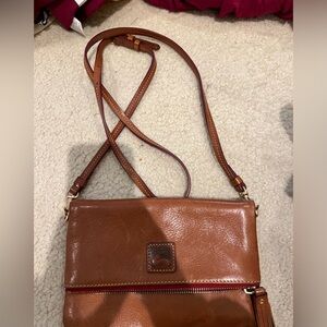 Bundle 🌴Dooney & Bourke Brown Leather Crossbody Bag & Express Black bag